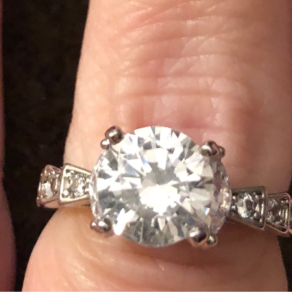 CZ Engagement Ring